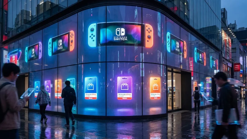 How to Redeem Nintendo Switch eShop Gift card