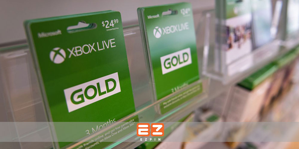 Xbox gold on sale prepaid card