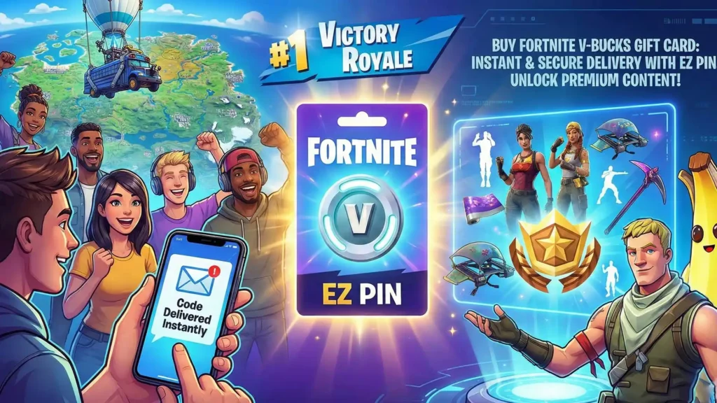 Fornite V-Bucks Gift Card egifts