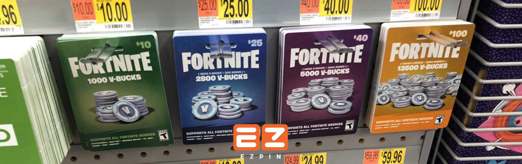 Everything About Fortnite V-Bucks Gift Card; More Sale - EZ PIN - Gift ...