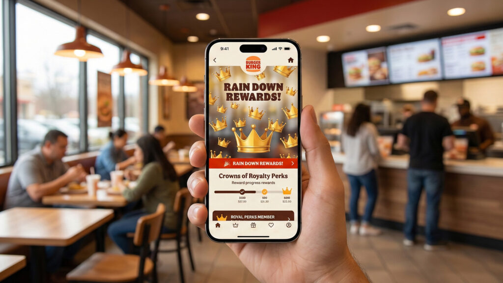 Burger King gift free crowns