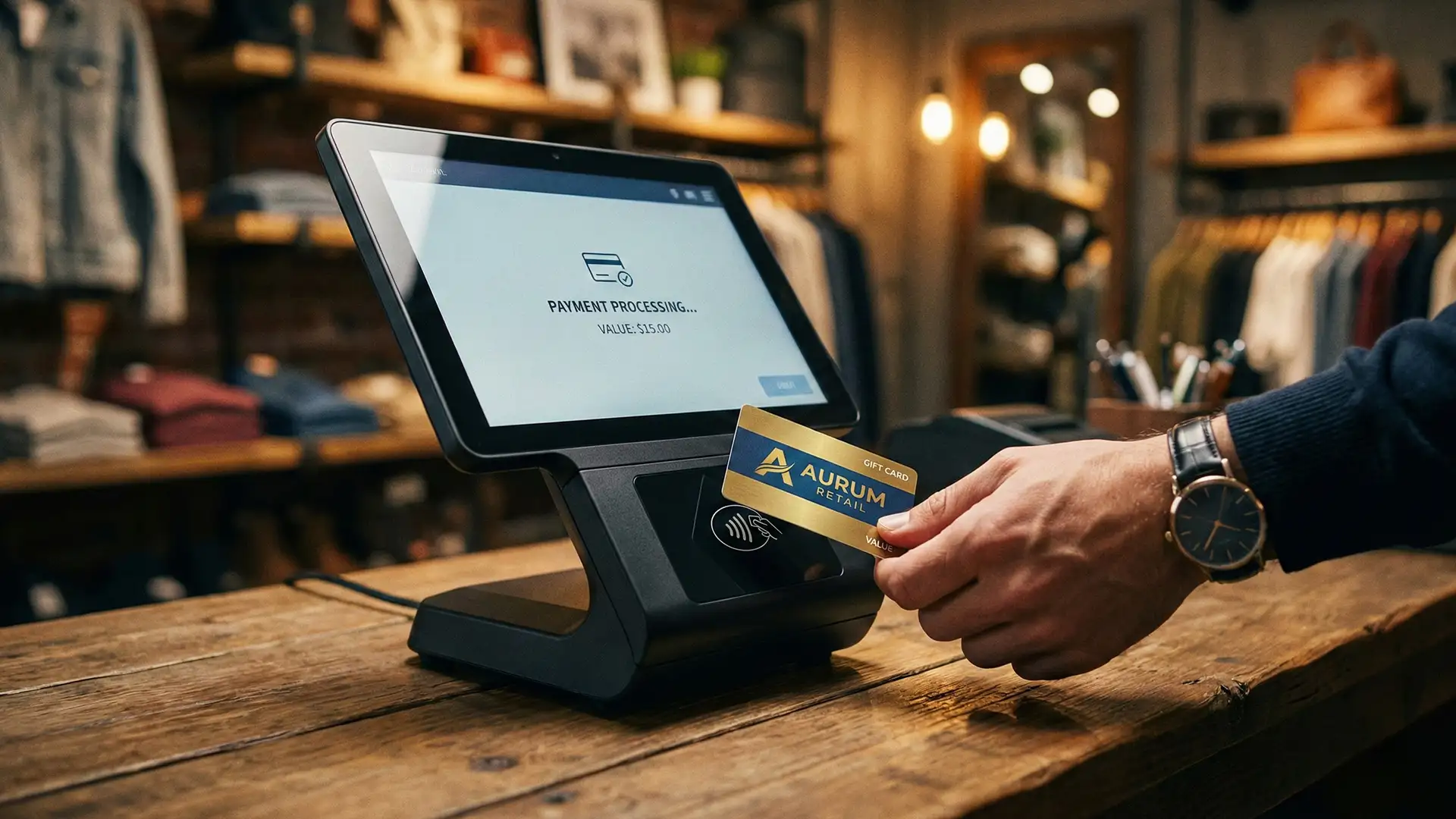 Gift cards for small businesses and medium sized platform