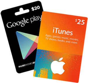 App Store & iTunes/Google Play