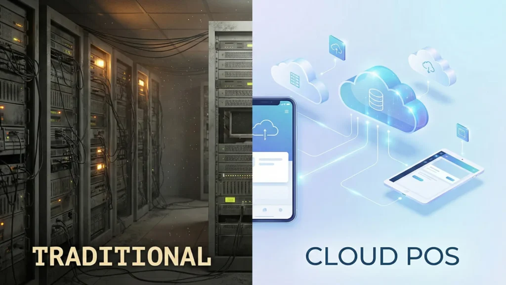 What is a Point of Sale (POS) System? the traditional VS. cloud POS system