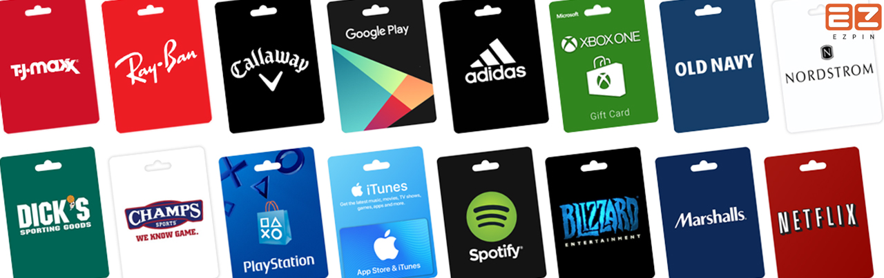 Where can you buy  gift cards, which shops sell them and are