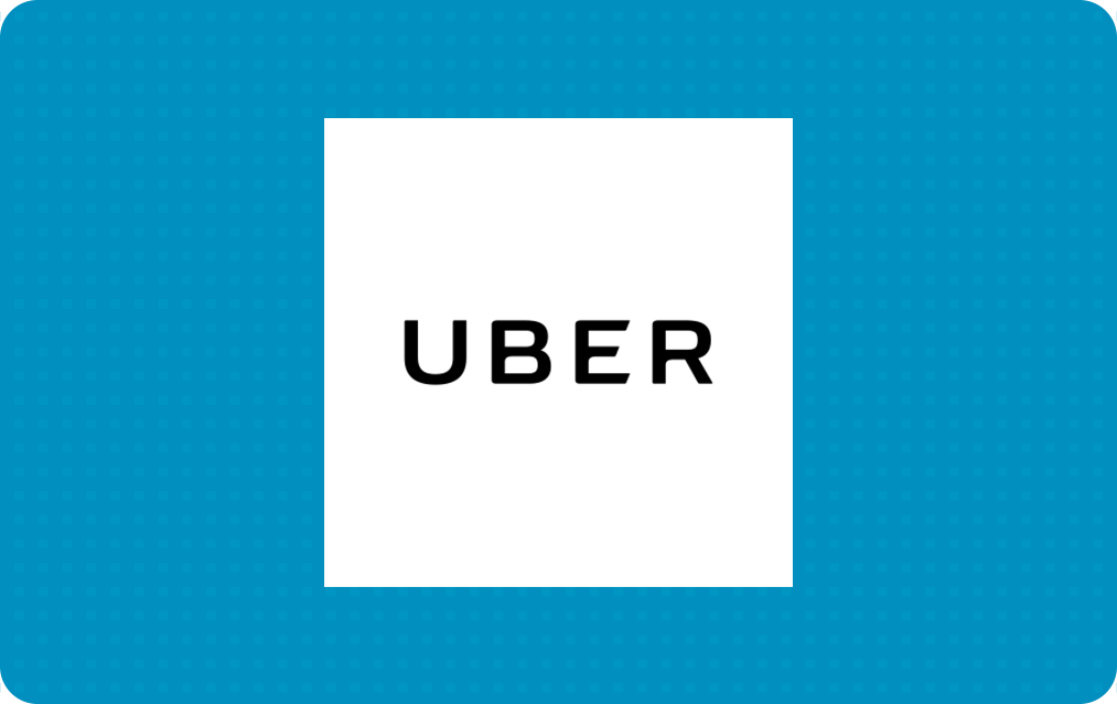 Uber and Uber Eats eGift Cards