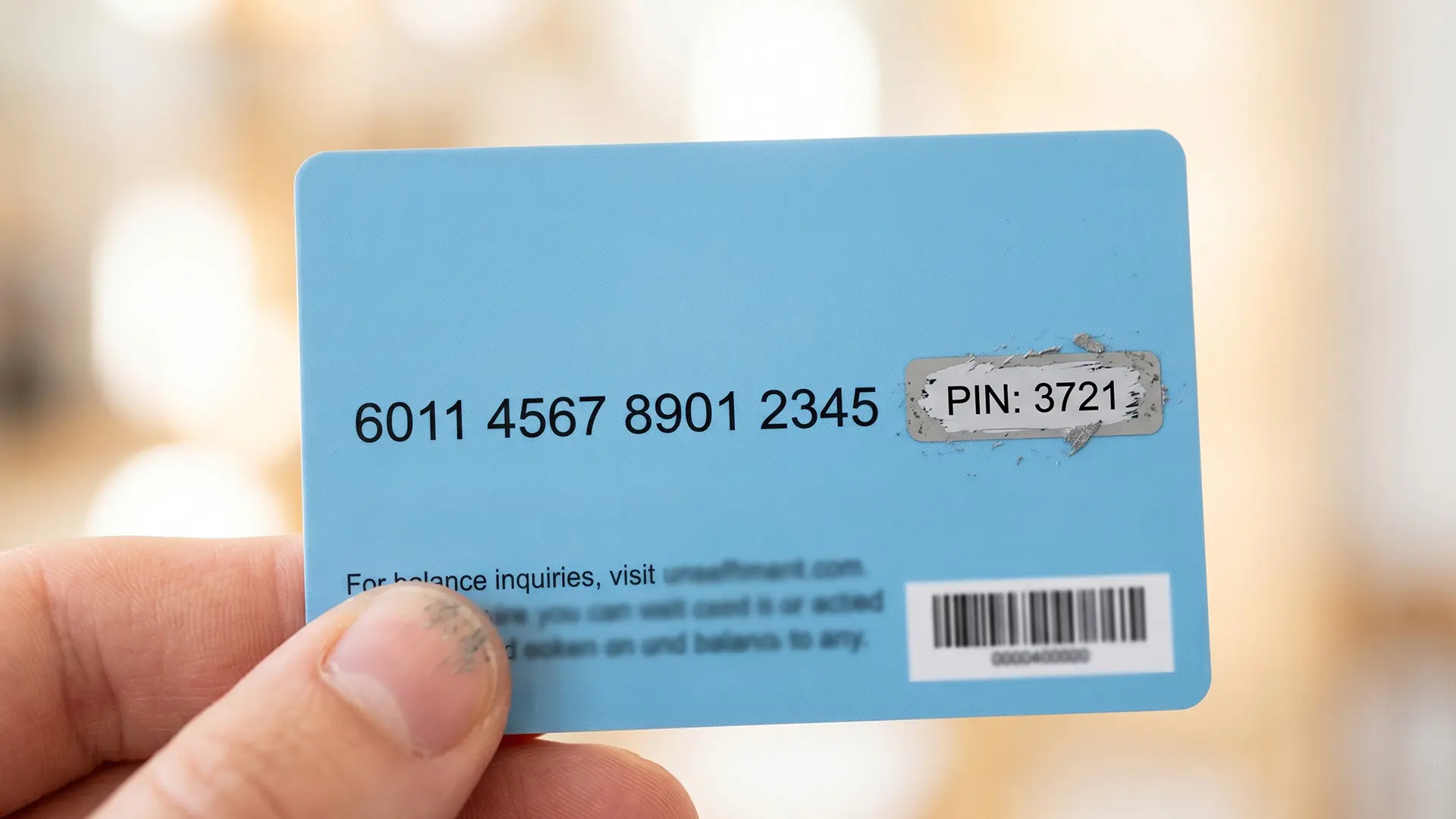 Bath & Body Works Gift Card redeem and check balance