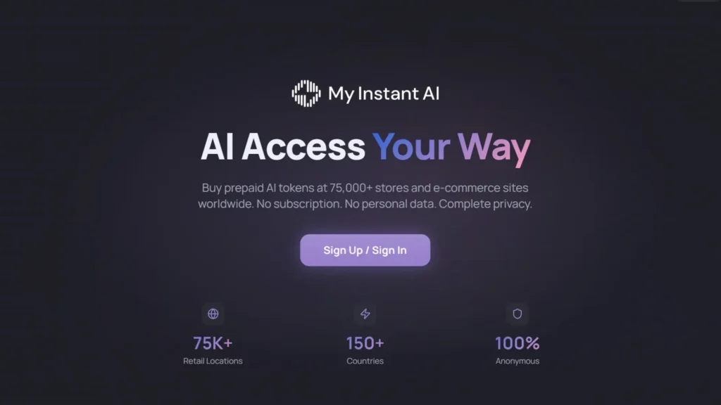 My Instant AI partnership with EZ PIN